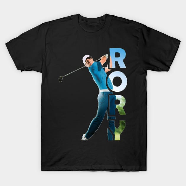 Rory Mcilroy T-Shirt by zarafaart